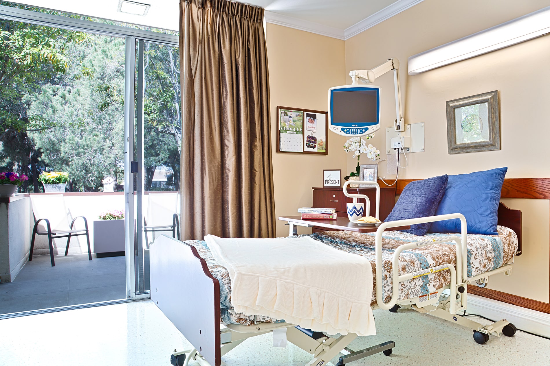 our beautiful patient room